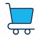 cart, market, shop, shopping, trolley