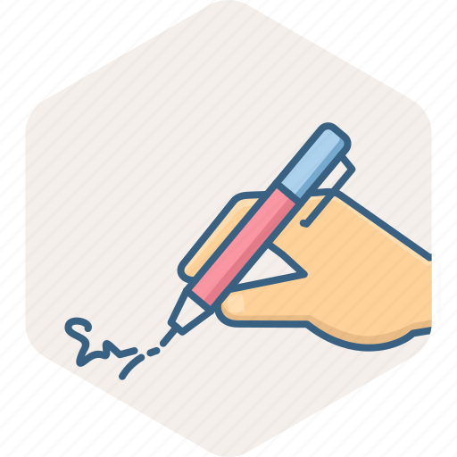 Pen, sign, signature, blank paper, document icon - Download on Iconfinder