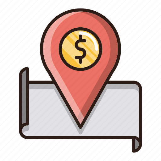 Business, finance, location, map, treasure icon - Download on Iconfinder