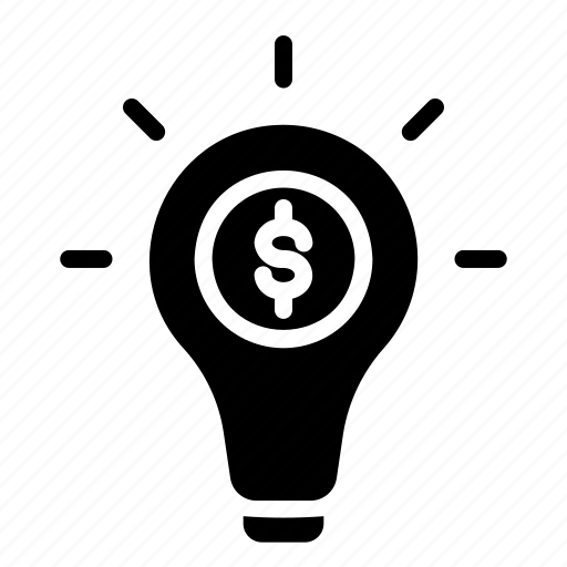 Idealight, bulbiluminationbulbtechnologyconculsiodollar icon - Download on Iconfinder