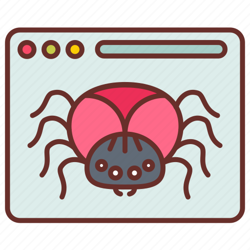 Bug, virus, error, malfunction, flaw, hacking, cyber icon - Download on Iconfinder
