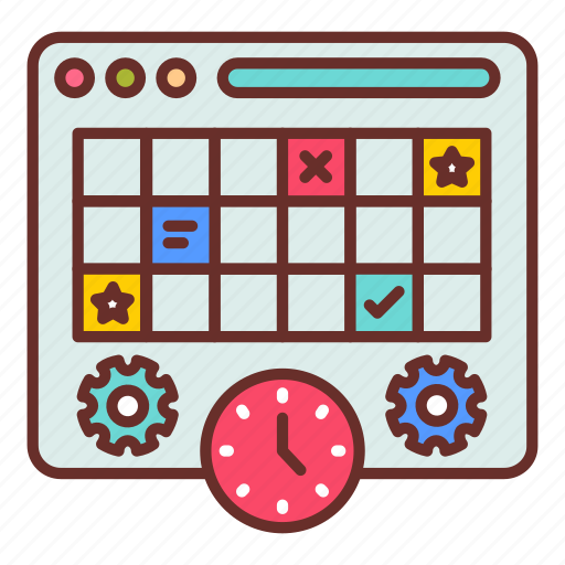 Time, management, planning, control, scheduling, tracking, effective icon - Download on Iconfinder