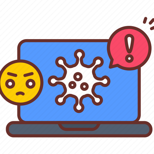 Virus, infected, malware, computer, data, breaches, cyber icon - Download on Iconfinder
