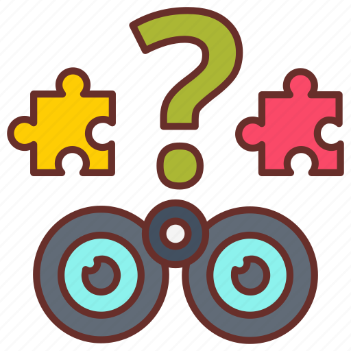 Find, solution, seeking, answer, solving, puzzle, elucidation icon - Download on Iconfinder