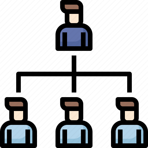 Boss, employee, hierachy, leader, level, team, teamwork icon - Download on Iconfinder