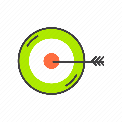 Arrow, direction, goal, navigation, target icon - Download on Iconfinder