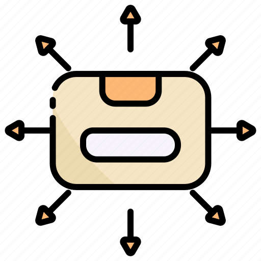 Distribution, logistic, package, logistics, delivery icon - Download on Iconfinder