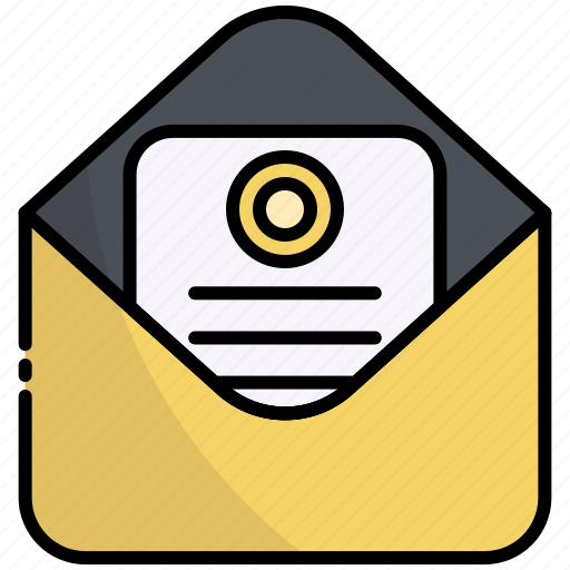 Letter, business, message, document, paper, email icon - Download on Iconfinder