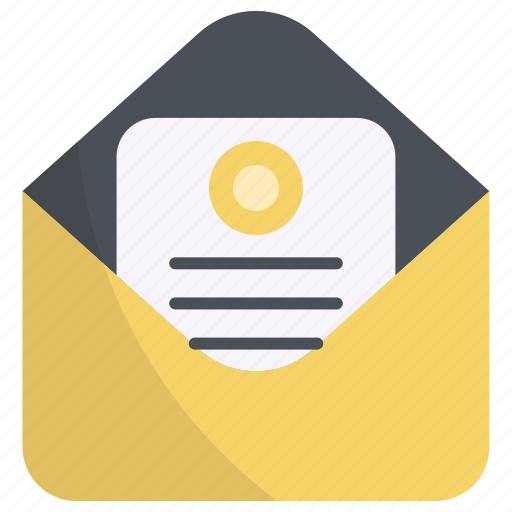 Letter, business, message, document, paper, email icon - Download on Iconfinder