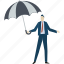 people, umbrella, protect, security, insurance, finance, shelter 