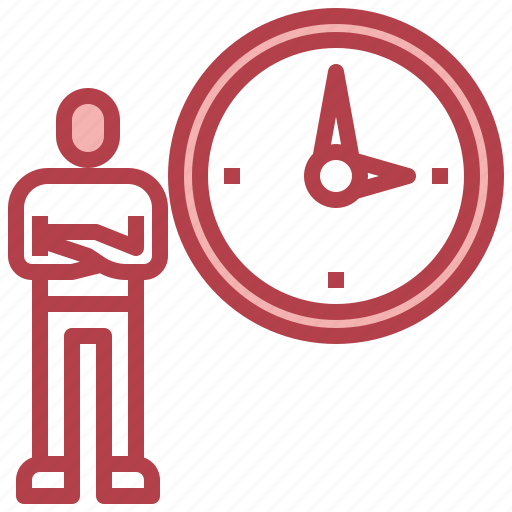 Clock, cogwheel, gear, management, time icon - Download on Iconfinder
