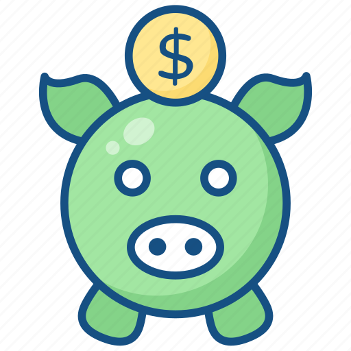 Box, coin, finance, money, pig, piggy bank, savings icon - Download on Iconfinder