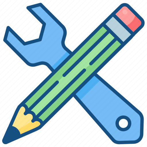 Abilities, business, finance, pencil, skills, tools, wrench icon - Download on Iconfinder
