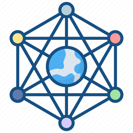 Connection, global business, hierarchy, internet, network, social, technology icon - Download on Iconfinder