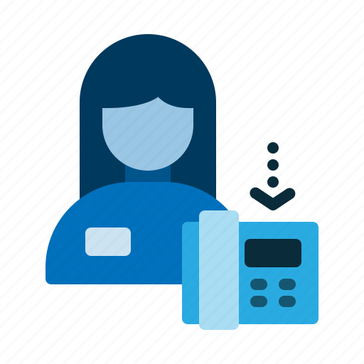 Call, contact, girl, lady, office, phone, woman icon - Download on Iconfinder