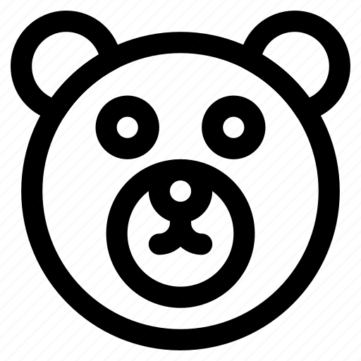 Bear, business, finance, market, stock, animal, creature icon - Download on Iconfinder