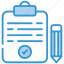 document, clipboard, page, checklist 