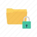 folder, lock, password, protect