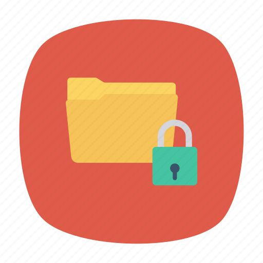 Folder, lock, password, protect icon - Download on Iconfinder