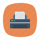 fax, office, output, printer
