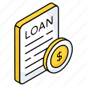 loan paper, loan document, loan doc, archive, paper
