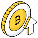 bitcoin value increase, bitcoin price increase, crypto, cryptocurrency, digital money