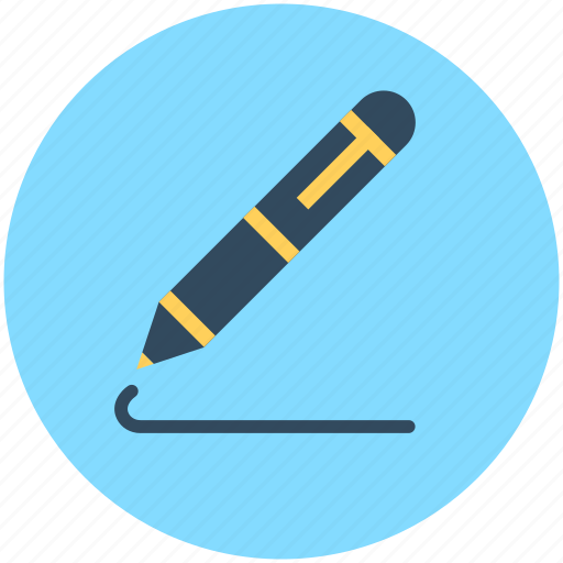 Edit, pen, signature, write us, writing icon - Download on Iconfinder