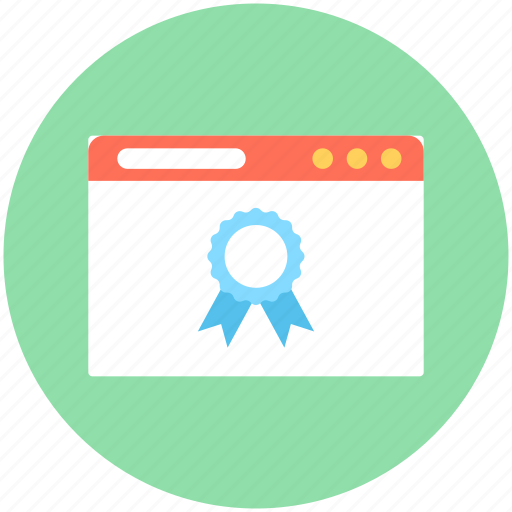 Web award, web page, web promotion, web quality, web ranking icon - Download on Iconfinder