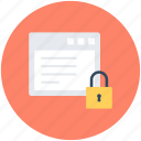 lock, padlock, web protection, web safety, website