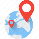 global location, gps, location pin, navigation, world location