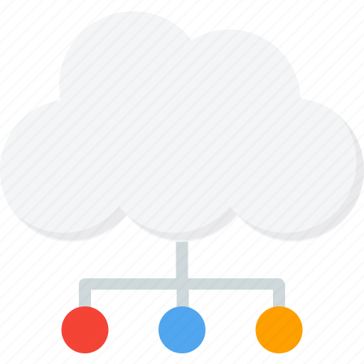 Cloud computing, cloud network, cyberspace, social media icon - Download on Iconfinder