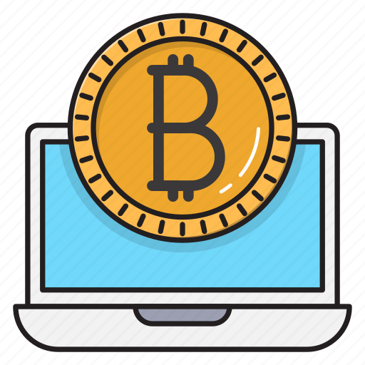 Bitcoin, finance, laptop, online, pay icon - Download on Iconfinder
