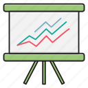 board, chart, finance, graph, presentation