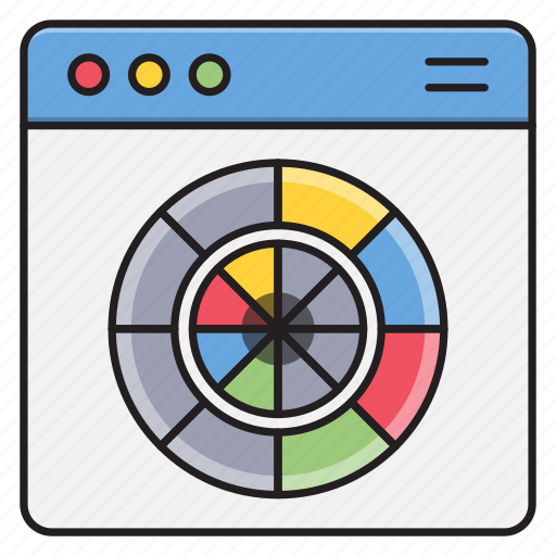 Browser, graph, online, report, webpage icon - Download on Iconfinder