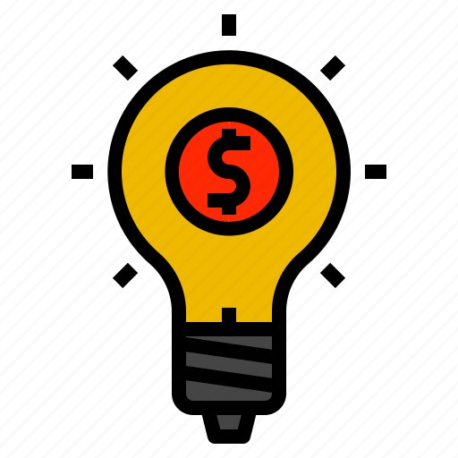 Blub, idea, money icon - Download on Iconfinder