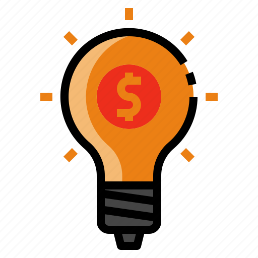 Blub, idea, money icon - Download on Iconfinder