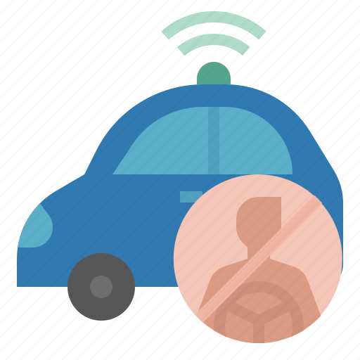 Driving, innovation, car, technology, driverless, autonomous driving, autonomous car icon - Download on Iconfinder