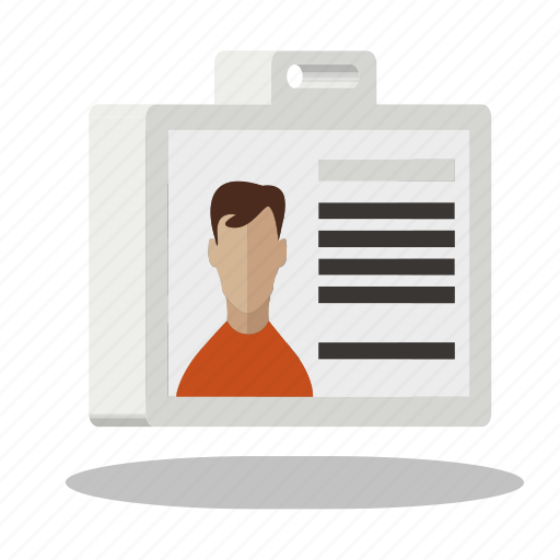 Badge, identity, passport, photo icon - Download on Iconfinder