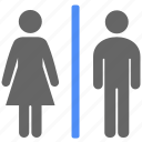 female, male, toilet, wc, people