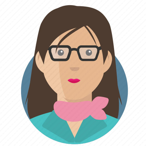 Avatar, businesswoman, glasses icon - Download on Iconfinder