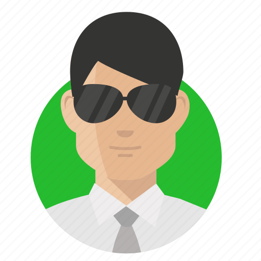 Avatar, businessman, shades icon - Download on Iconfinder