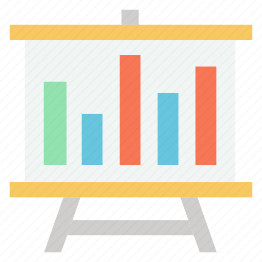 Board, chart, graph, presentation, statistic icon - Download on Iconfinder
