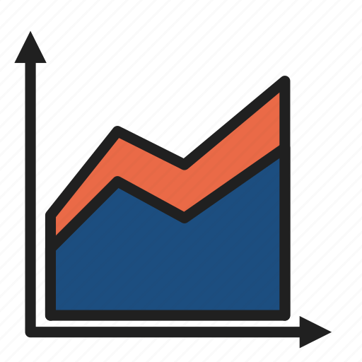 Area, chart, business, analytics, diagram, finance icon - Download on Iconfinder