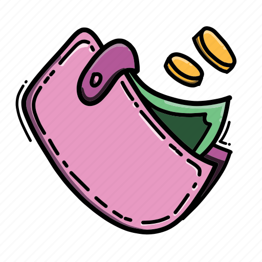 Cash, financial, long, pay, shopping, wallet icon - Download on Iconfinder