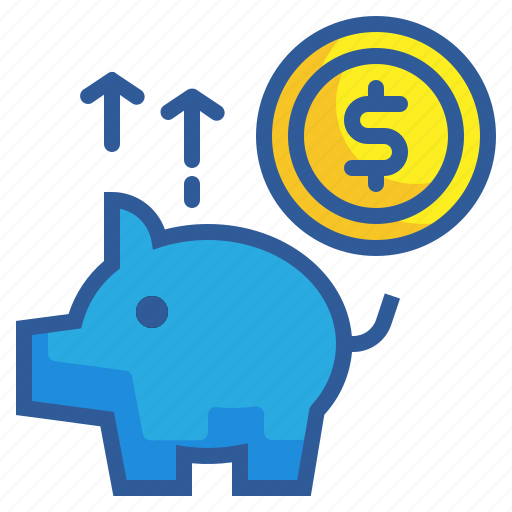 Piggy bank, money, growth, saving, bank, finance icon - Download on Iconfinder