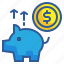 piggy bank, money, growth, saving, bank, finance 