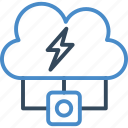 cloud, storage, computing, database, network