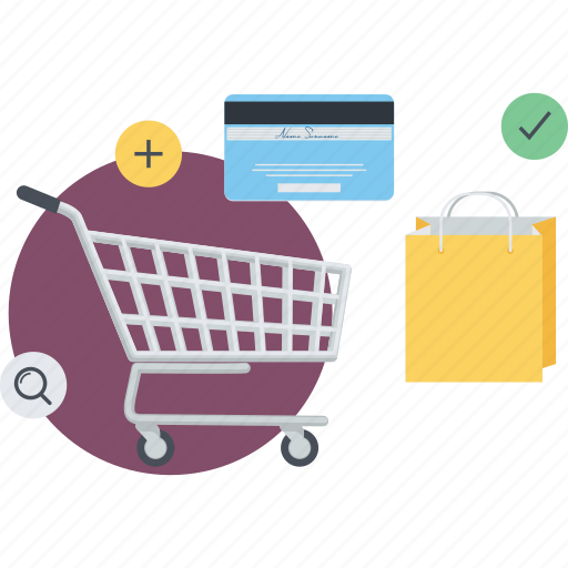 Conceptual, e-commerce, online, payment, pocess, shopping icon - Download on Iconfinder