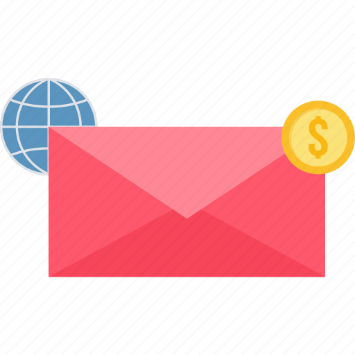 Inbox, mail, communication, international, letter, post, send icon - Download on Iconfinder