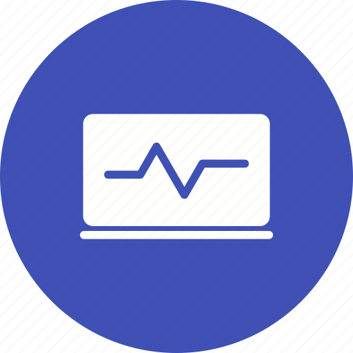 Computer, device, display, graph, information, screen, statistics icon - Download on Iconfinder